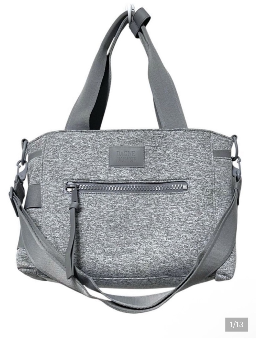 Dagne Dover Wade Diaper Bag - Heather Grey